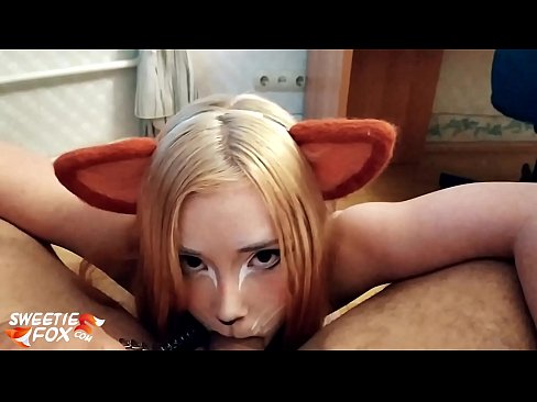 ❤️ E folo e Kitsune le titi ma le cum i lona gutu ❤️ Na'o le porn